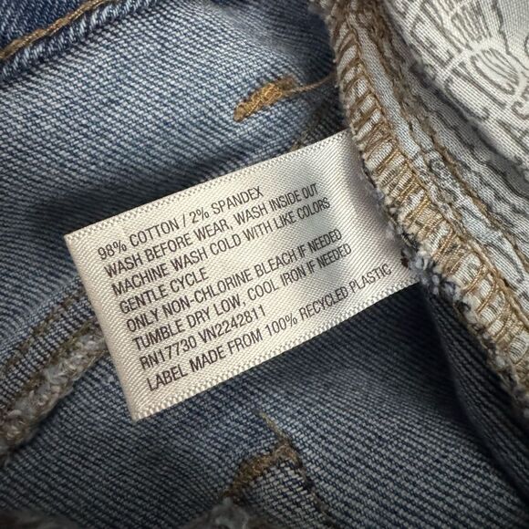 Wild Fable Women's Denim Blue Jean Mini Skirt Size 4 - Picture 4 of 4